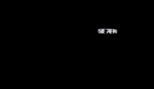 Seven Title Sequence