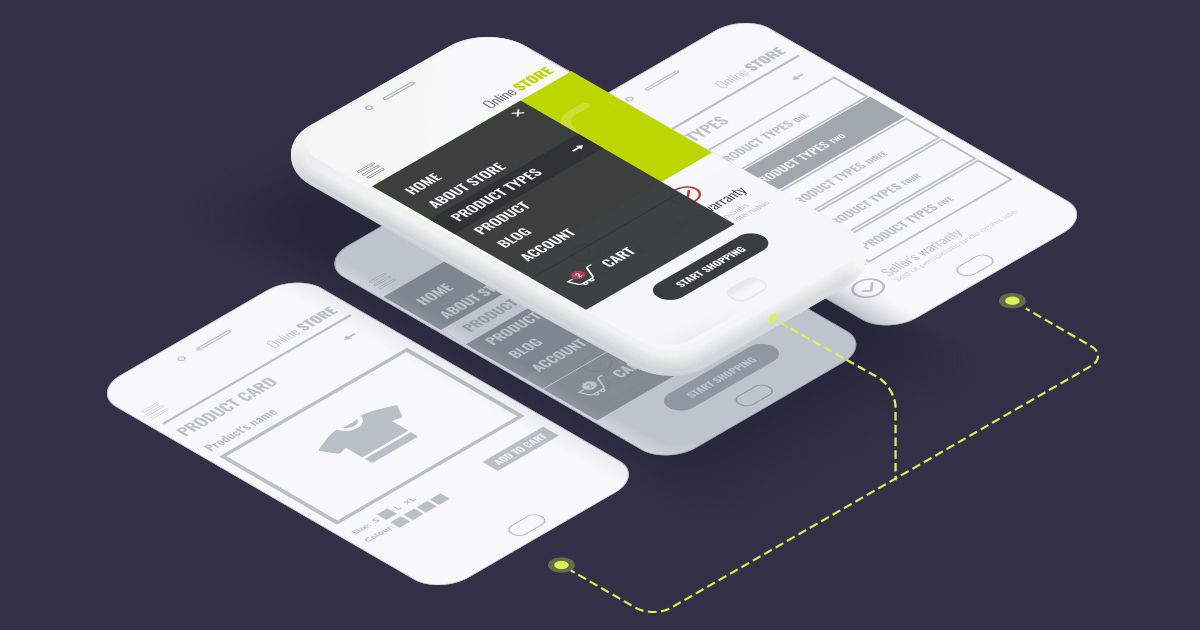 Smartphone interface showing navigation tips for enhancing user experience in mobile app design.